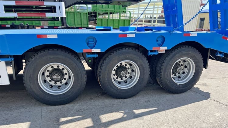 3 Axle 60 Tons Low Bed Trailer 