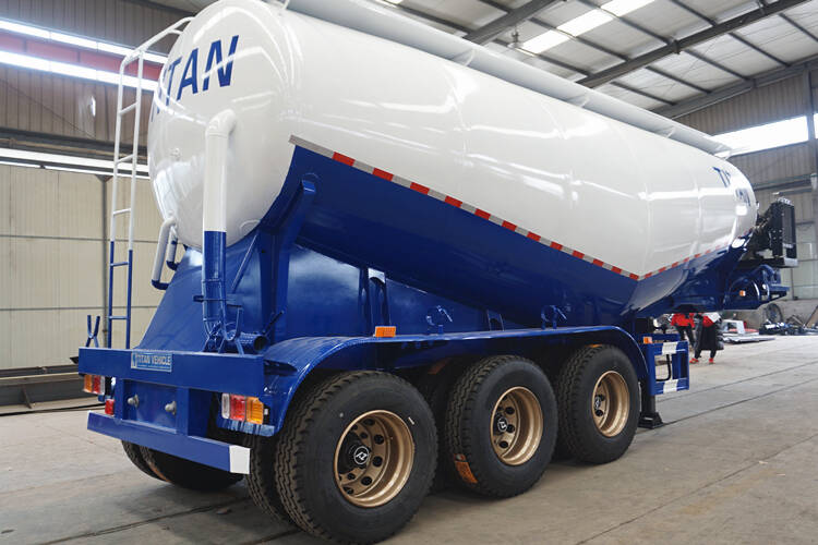 3 axle cement tanker trailer