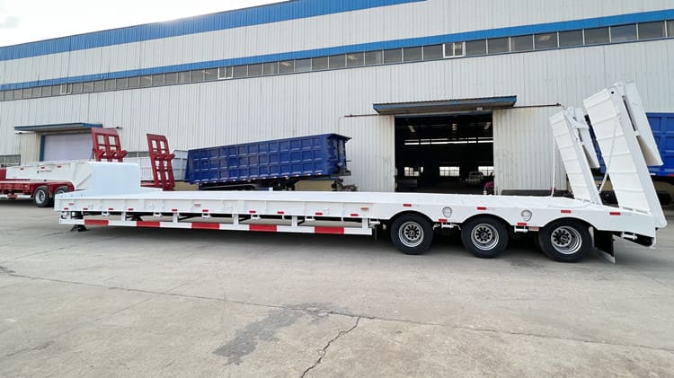 Low Bed Semi Trailer Price 