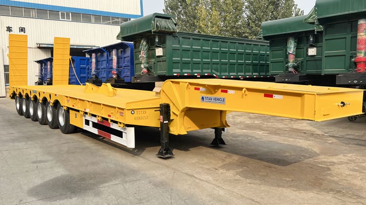 Low Loader Trailer 100 Ton Price