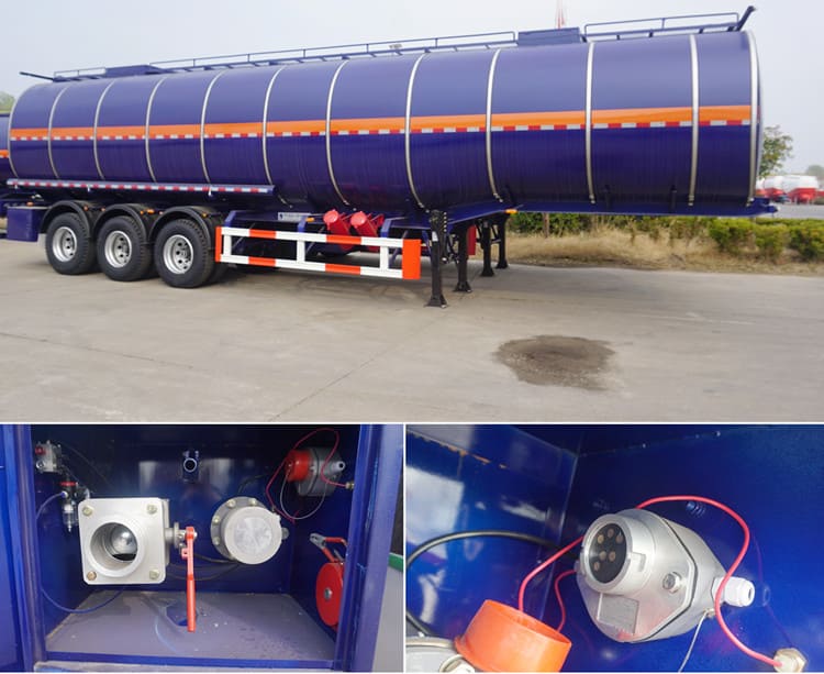 45000 Liters Fuel Tanker Trailer