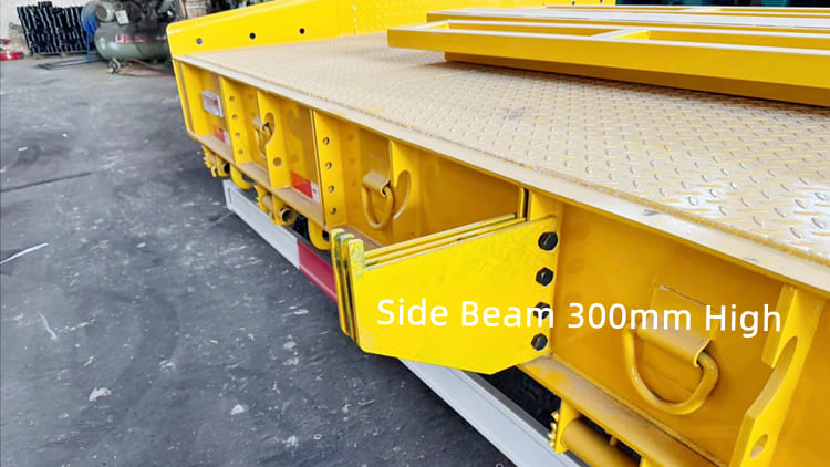 2 Axle Semi Low Bed Trailer Price Manufacturers in Djibouti